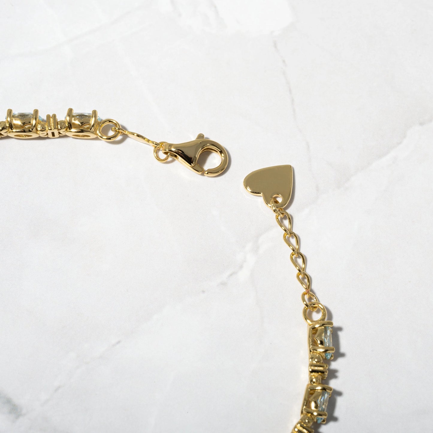 Aquamarine inspired bracelet