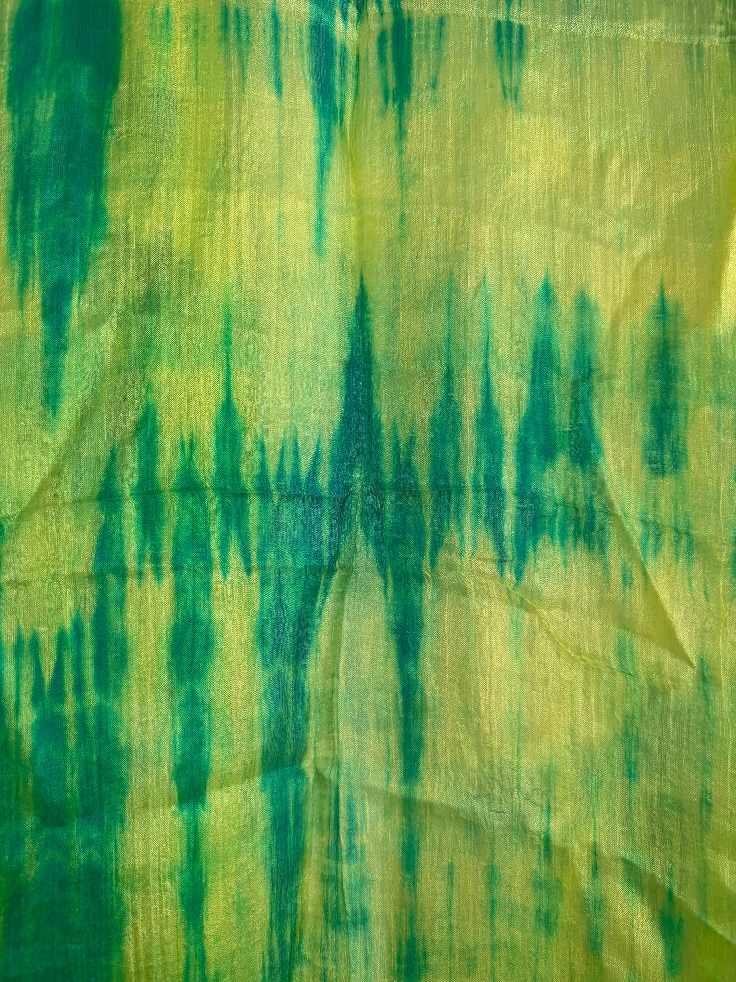 Pure Silk Scarf Green