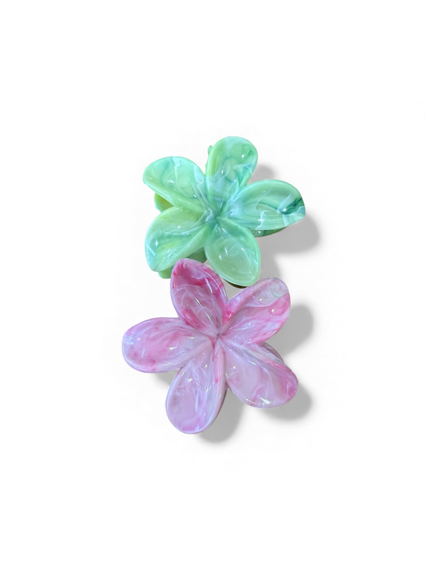 Franjipani Hairclips