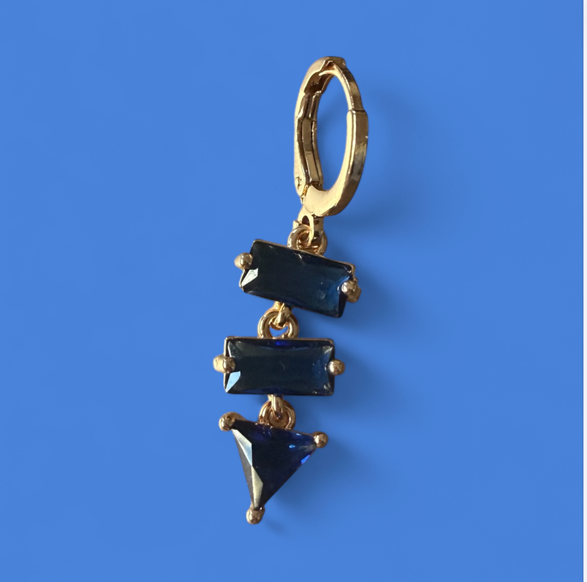 Cute little sapphire inspired earrings