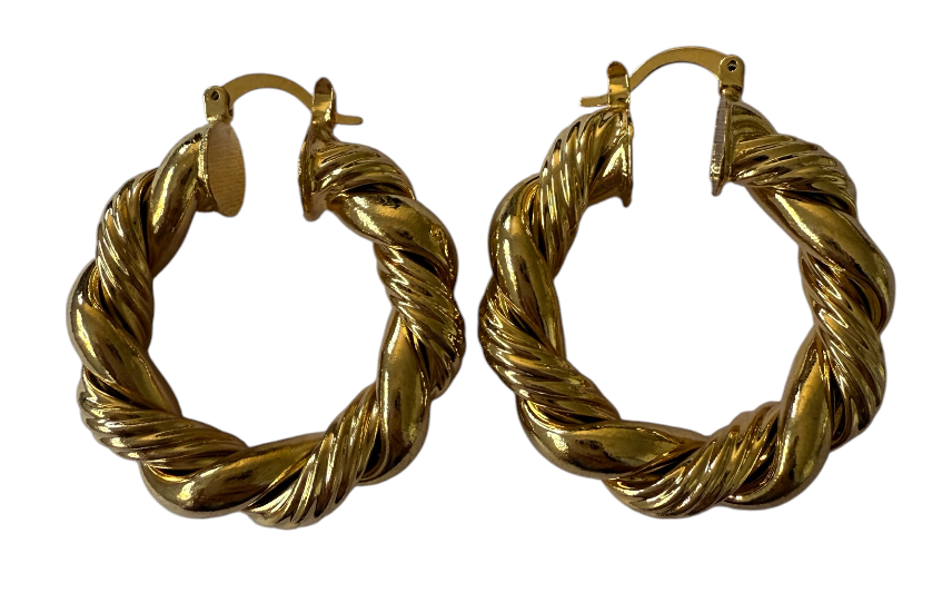 Everyday Gold Plated Hoops
