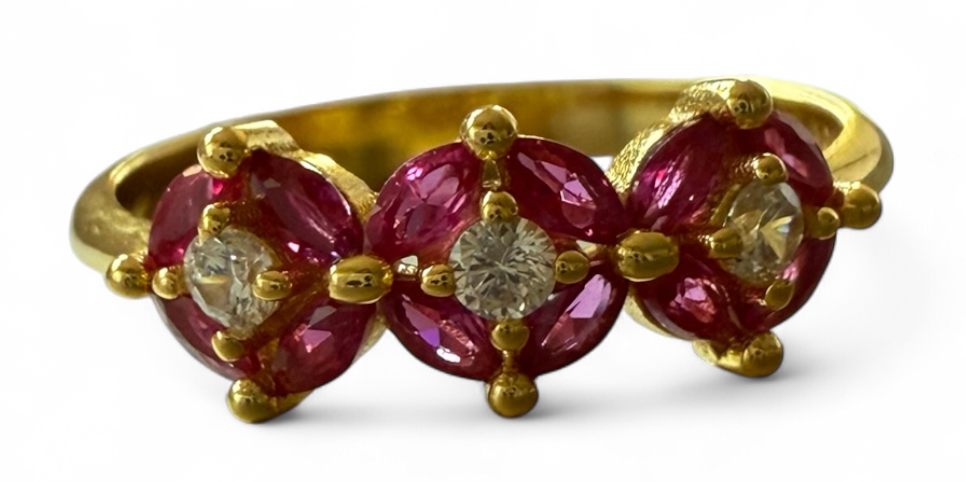 Cute Sterling Silver Band Ring