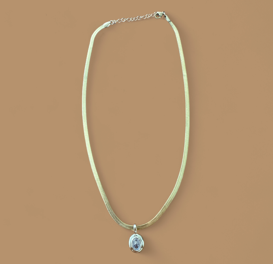 Snakeskin Necklace & Pendant.