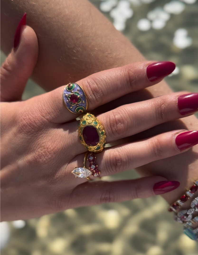 Cute Sterling Silver Band Ring